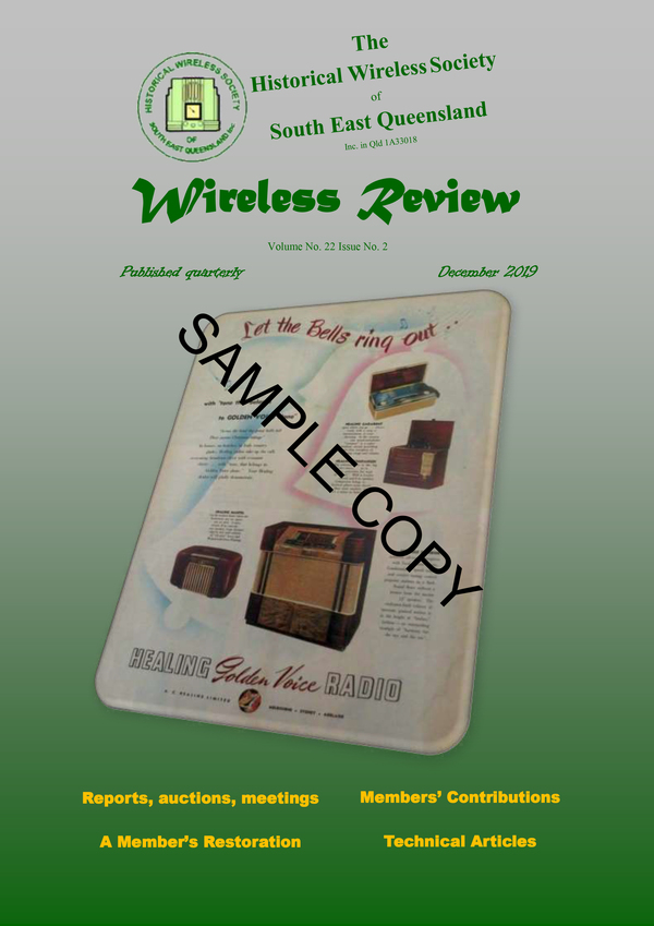 A sample cover for the Wireless Review magazine
